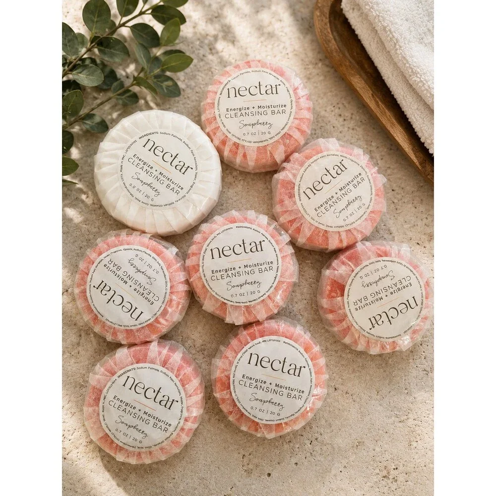 - Nectar Bulk Cleansing Bar Round | 8 Count, 0.9 oz | Sweet Orange Blossom NEW